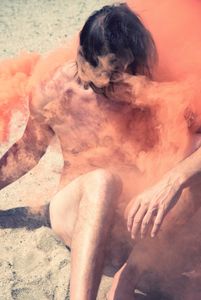 red smoke