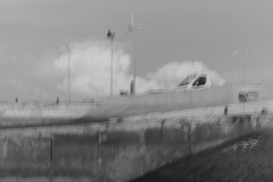 Nuages sur le quai