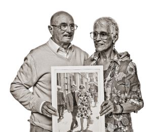 Michel and Annie - 73 and 69 years old - Retired from aeronautic and dressmaking field