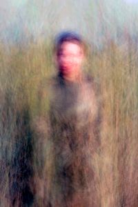This imagery takes the myriad of experiences and expectations and blends all of them together. A single image is created by layering hundreds of images of a single person in order to create a ‘sense’ of that person, and how they are in my life. Some of the images end up being representational, while others become more ethereal, which is illustrative of how I see all the people in my life.