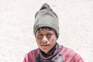 YOUNG ROAD WORKER