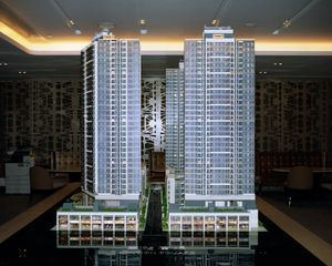 Showroom of One Kai Tak, a new development on the old airpot site, Kowloon Bay