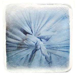 Last glimpse: mother's ashes