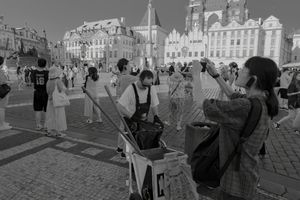 Working/hobby around tourists in Czech Republic