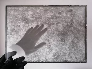 Viewfinder Clash, 2020-2021, detail, Silver Gelatin Plate, 21,2 x 30 cm