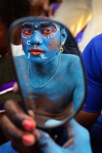 THE BLUE MAN
