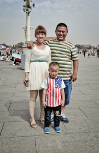 Tiannamen Square, Beijing, 2013