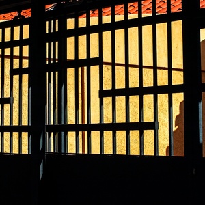 Gate. /Il cancello.