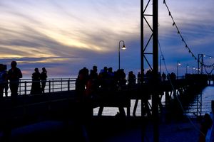 Last light Glenelg
