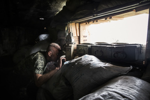 On the frontlines of the war in Ukraine