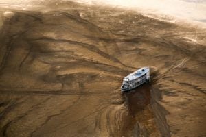 Amazon rainforest drought