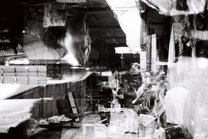 Old city open market