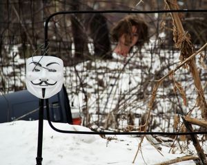 Yard decorations in Flint