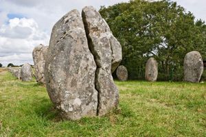 Standing Stones #2. Carnac, France. © David Gardner