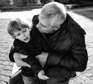 Father and son