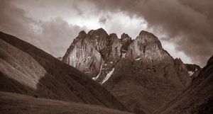 Chaukhi Rock Formation