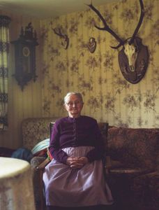 Maria Anna Griessbaum, Black Forest, 2008. From the series: The last women in their traditional peasant garbs
