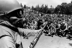 1969, People's Park demonstration, Berkeley. CA