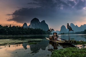 Fisherman in Yangshuo
