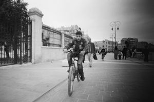 Cycling Boy, 2010 © Clara Abi Nader