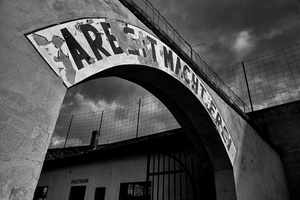 "Arbeit macht frei", Terezín, Czech Republic
