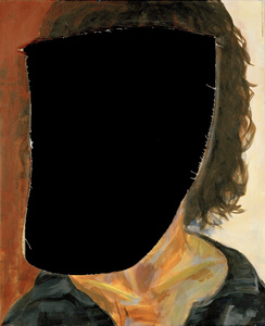 Provenance Unknown Portrait of a  Women in Black Chromogenic Print 22x27 edition of three