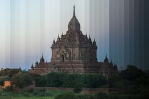 Time Slice" Pagoda, Bagan, Myanmar