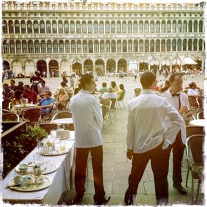 WAITERS, SAN MARCO, VENICE
