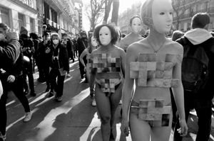 Feminist strike and protest