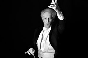 Conductor Benjamin Zander Portrait Session