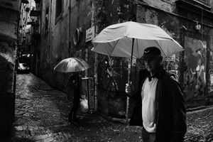 Another day under umbrella