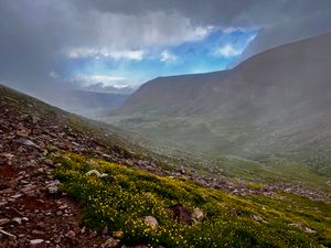 North view from Gunsight Pass