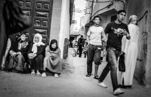 Young and old generation in Khenifra