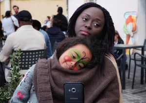 Mother and daughter