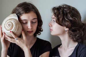 Look at listening.
