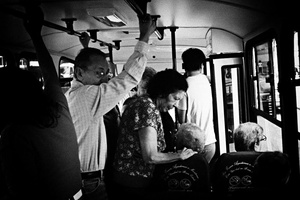 Public transport in Caracas. Agoust 2010