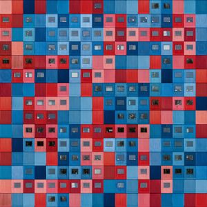 Blue & Red Shuffle - II