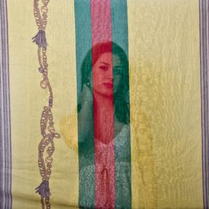 Yalda, an Iranian woman is photographed through the fabric of her hijab (the Islamic headscarf worn by women in the presence adult men who are not members of her immediate family). Since the Islamic revolution in 1979, Iranian women are not allowed to be seen in public without proper Islamic head dress in Iran. Not wearing a proper hijab is illegal and can result in arrest by a special police unit