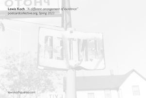 "A different arrangement of existence," Spring 2023-back.