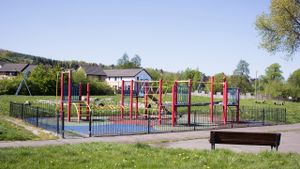 Empty playgrounds