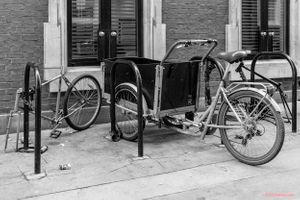 Bicycles parked in Soho, London | 02