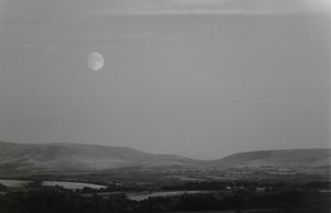 Moonrise over Dartmoor