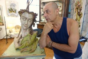 Franco Calise, ceramist, Ischia (NA)