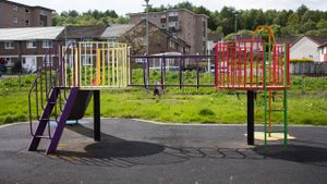 Empty playgrounds