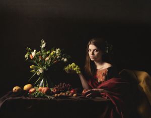 Maria Magdalena before  the conversion