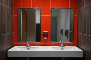 Truck Stop Restroom
