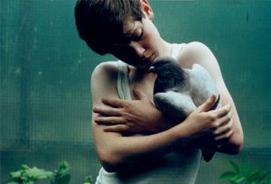 Jack Crowley with dove, 1969 © Will McBride, Bertrand Grimont