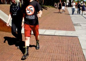 "No Nazis!"