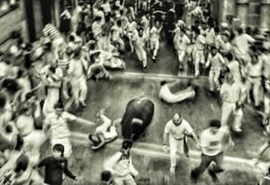 San Fermin bull-run 2015