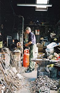 Tenant blacksmith, Estate Yard